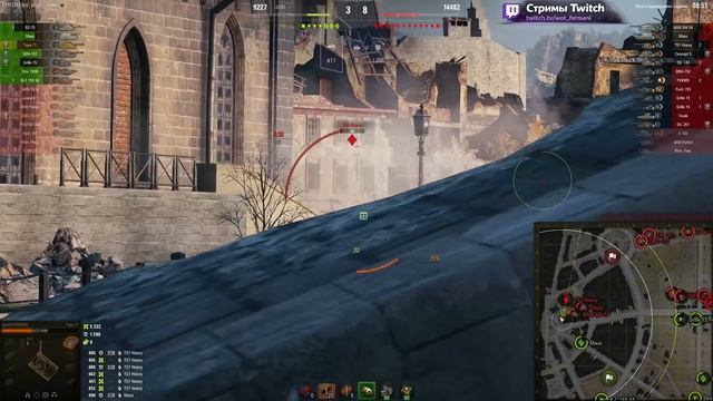 [Fermani wot] Type 71 ● Турбач И хаос, город сошёл с ума! Забрал катку и всё равно сделал мегарекорд