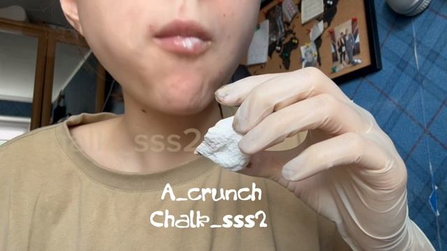 Мел Песчанка с пастой из Туркестана/ASMR/Chalk_sss2 🤎💥