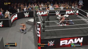 WWE2K25 GUNTHER VS OBA FEMI VS CM PUNK