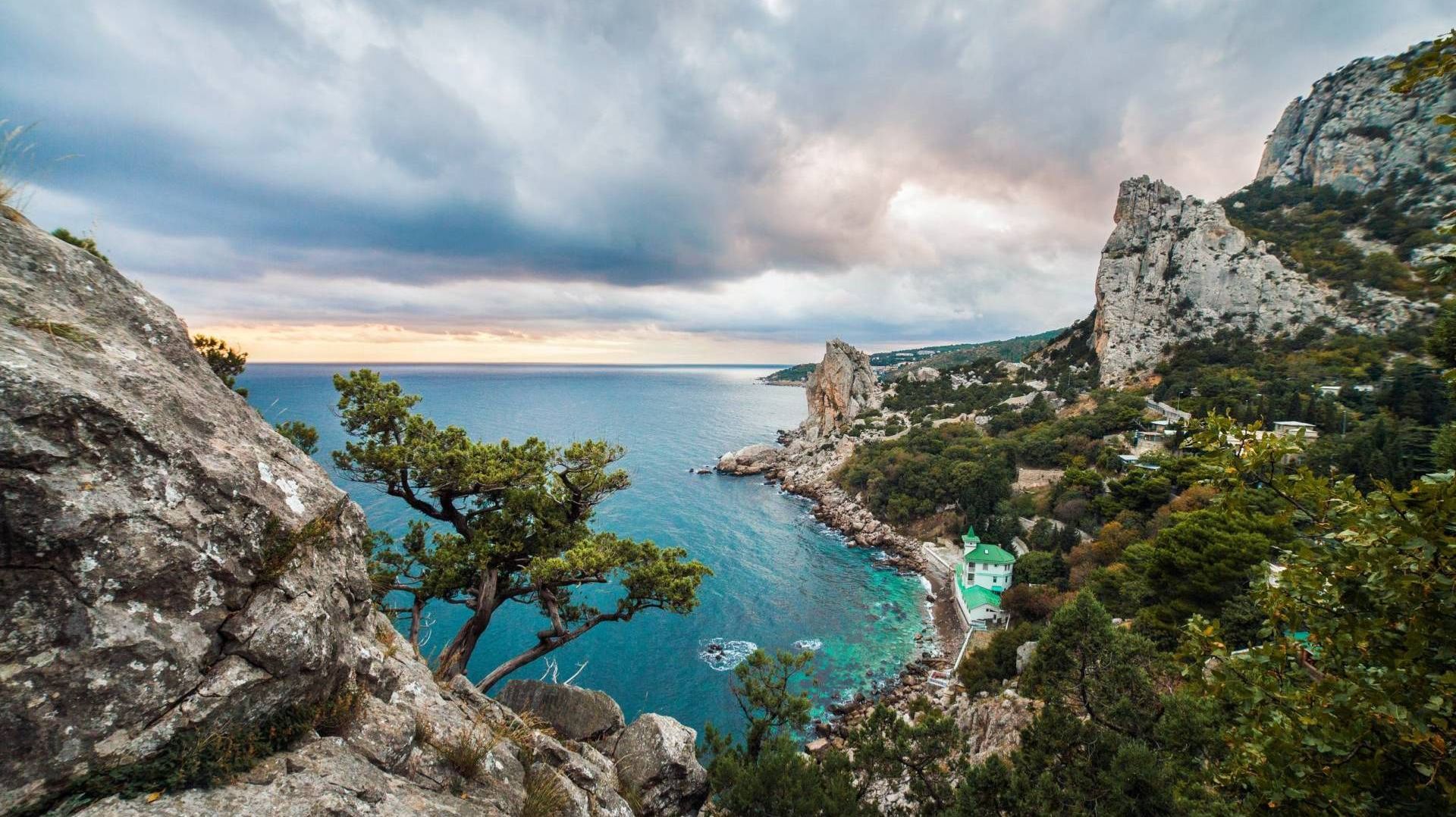 КРЫМ-Шикарная ГЛИЦИНИЯ.Симеиз.Скала Дива.