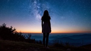 A star is visible in the distance