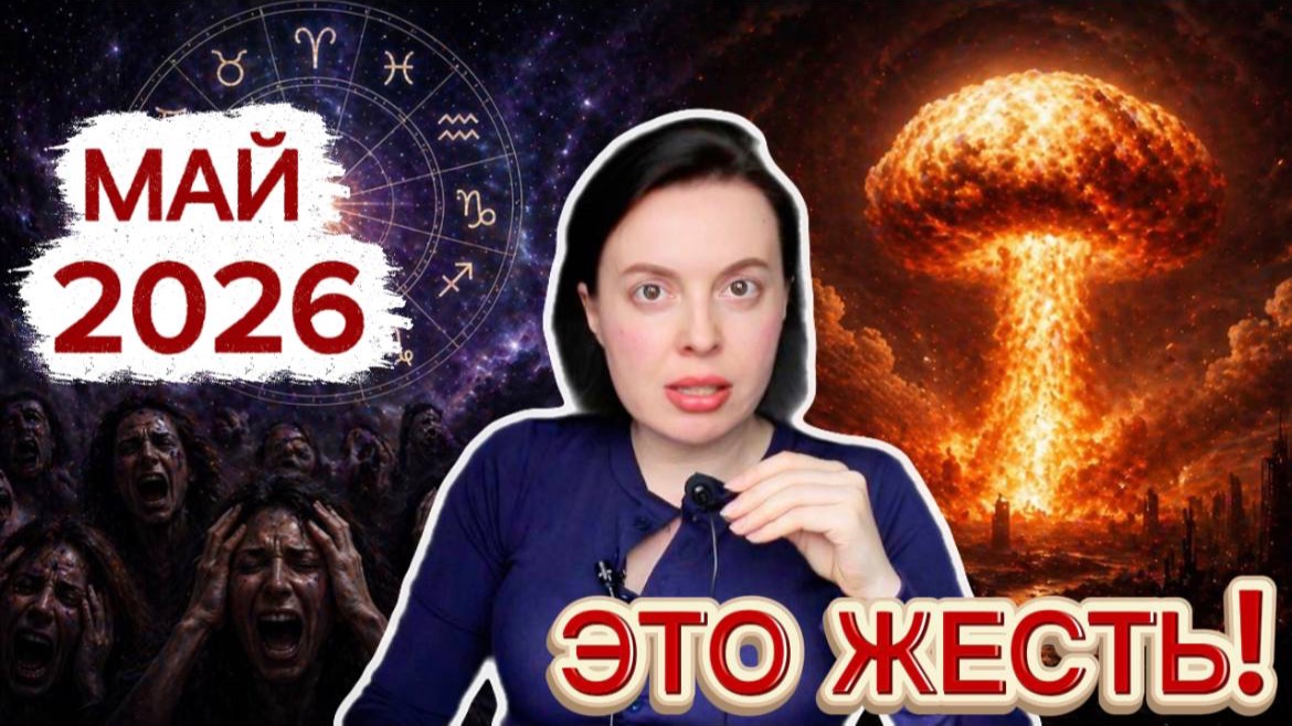 МАЙ 2026 - астропрогноз! Все будут менять работу