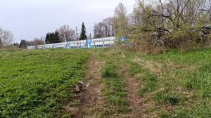 ЭП2К с поездом Санкт Петербург Москва