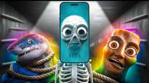 Тунг Тунг Тунг Сахур и Pot Hotspot крадут Brainrot. Страшилки Момо.