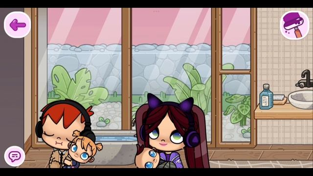 Моя сестра приехала ко мне в город Рутина& Avatar World
