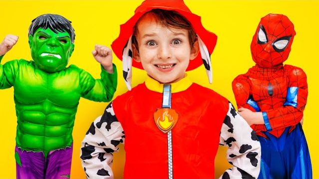 Супергерой Алекс спасает день: Пожарная миссия и погоня за шариком