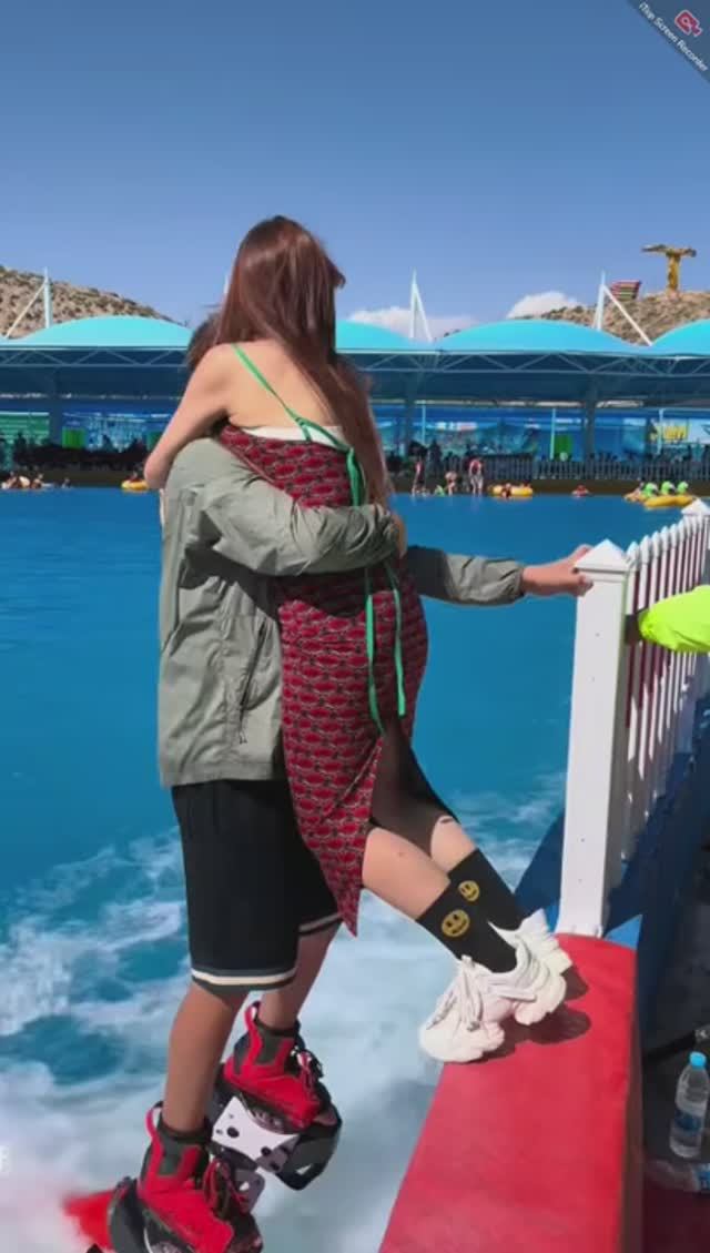 Flyboard. Искупал красавицу. Wetlook