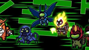 🔥Among Us Но это же БЕН 10, Абсолютный инопланетянин !! [Мультяшная анимация]