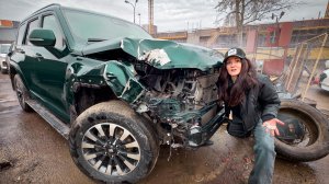 Выкупила битый TANK 700 у СТРАХОВОЙ под ВОССТАНОВЛЕНИЕ