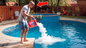 Один мужчина устал от того, что соседи пользуются его бассейном, и тогда он сделал ЭТО…