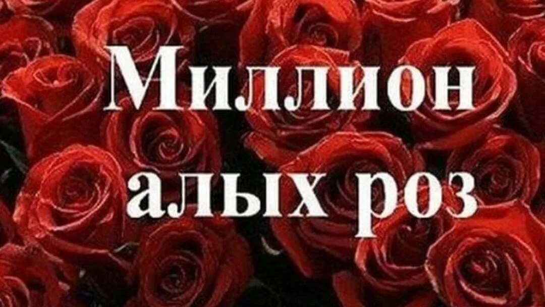 Миллион алых роз(продолжение истории)🌹🌹🌹