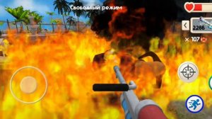 поджигаем остров в Тимохе 5 ! 2 часть