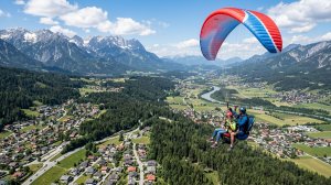 🌤️🌟 Параплан — это не просто средство передвижения, а настоящая свобода!