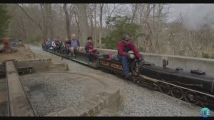 Полноценная рабочая модель паровоза