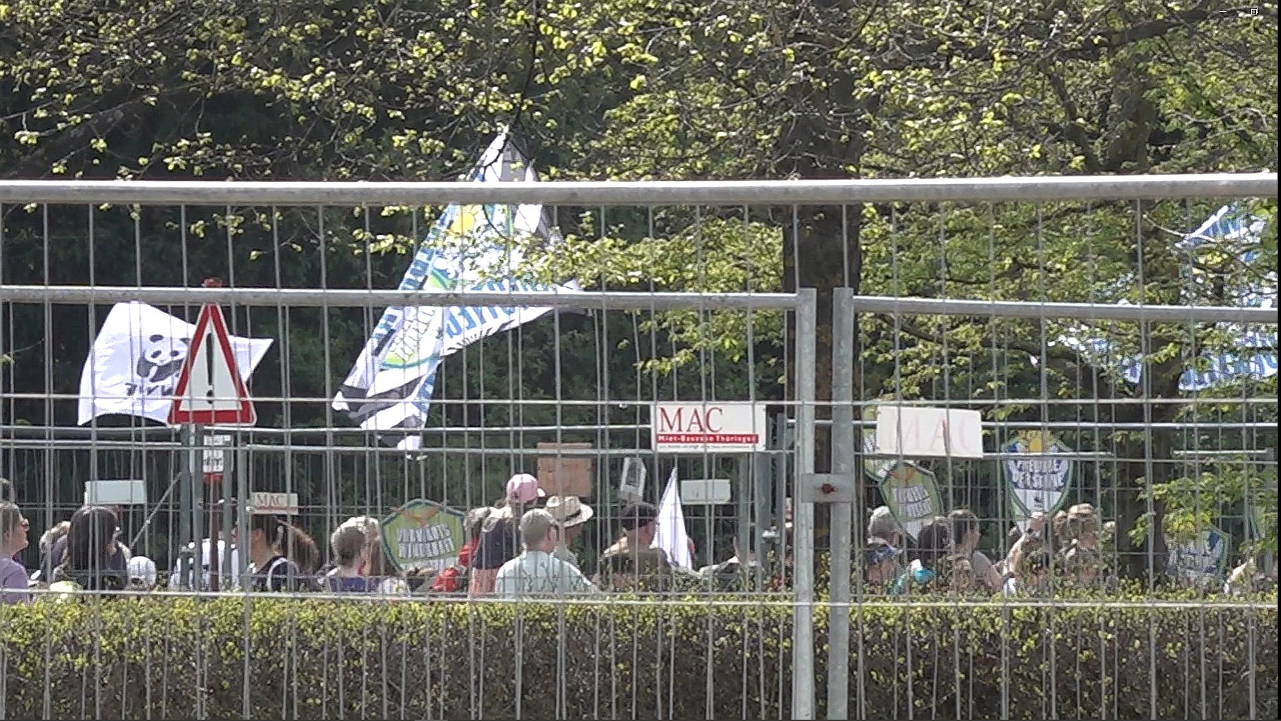 Gesteuerte Klima-Demonstration Im BRD-KZ / Berlin 18.04.2026