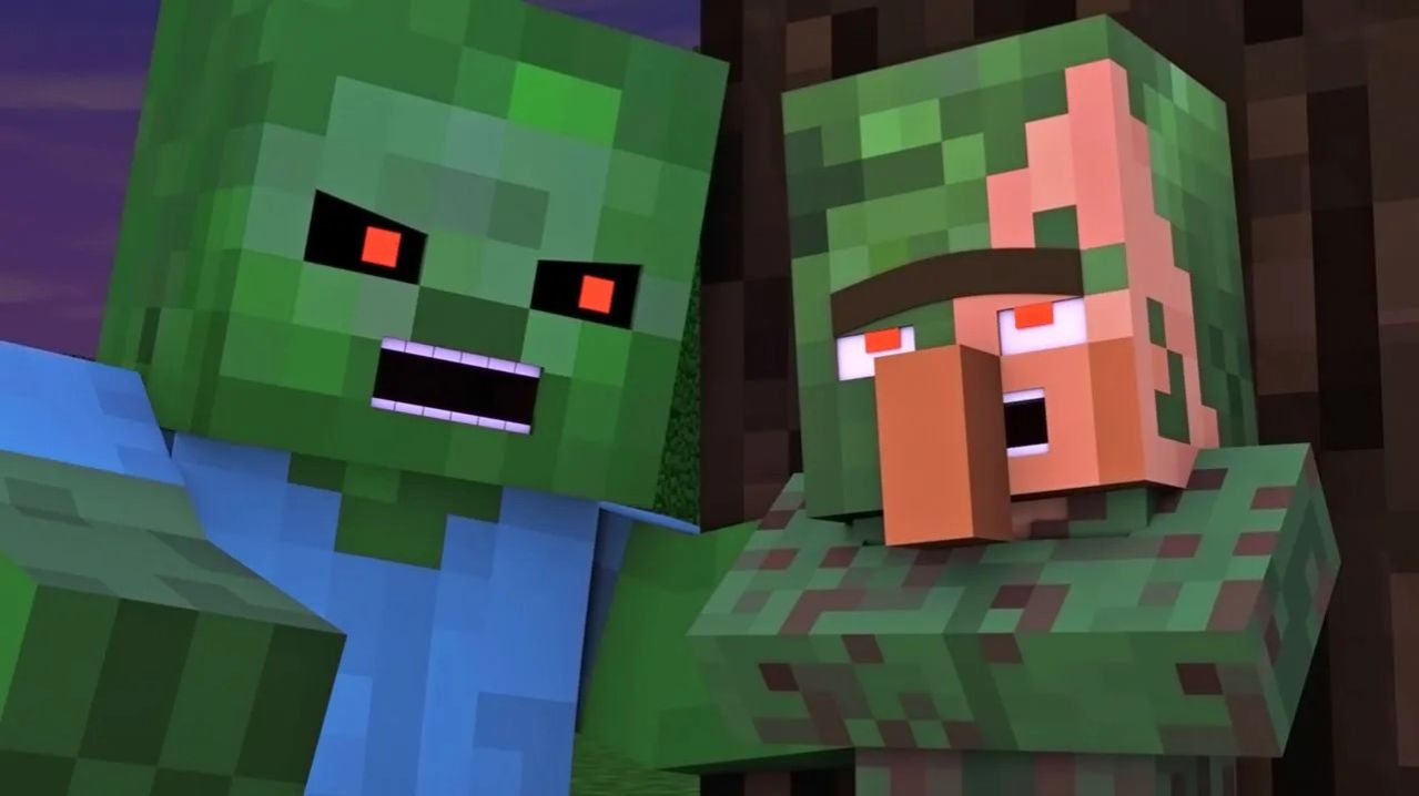 Жизнь деревенского жителя и ведьмы 5. Майнкрафт Мультик