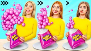 Быстрая Средняя или Медленная Скорость Еды Челлендж # Смешные Кухонные Войны от Bubba DO Challenge