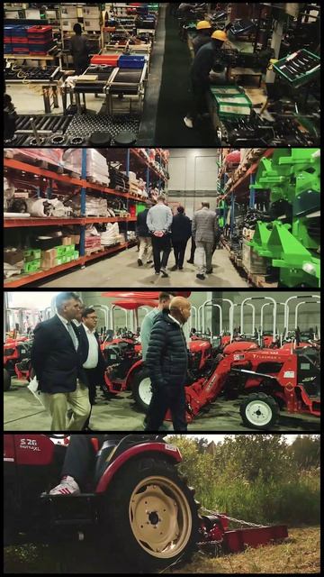 Владелец компании Solis в Московском филиале компании Кронос! #минитрактор #трактор