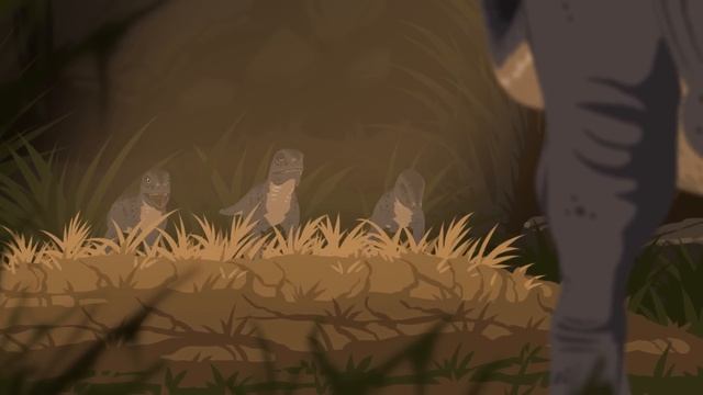Ужасные ящерицы Серия Динозавры короткометражный анимационный фильм (2025)
