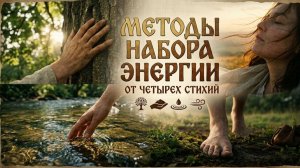 Методы набора энергии от четырех стихий.