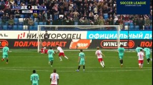 Пари НН – Спартак: обзор матча.