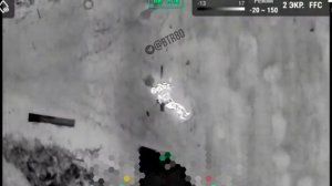 ❌🎮💥Уничтожение сбросом боевика из 152 оебр ВСУ…🇺🇦