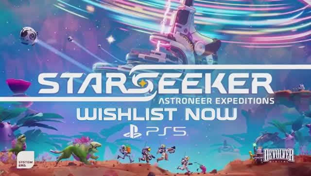 Starseeker Astroneer Expeditions — трейлер «Инструменты торговца» PS5