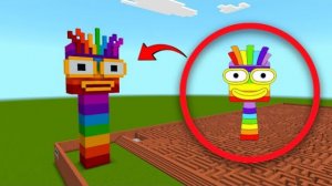 Я НАШЁЛ НОВЫЙ МОД СЕМЁРКА ИЗ NUMBERBLOCKS СПРУНКИ ОКСИ В МАЙНКРАФТЕ