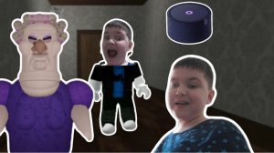 Побег от злой Бабки в роблокс с алисой