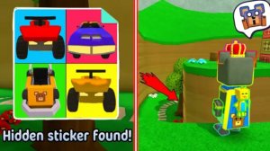 Поиск секретной наклейки в Super Bear Adventure 🐻