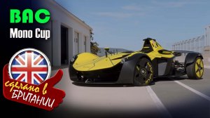 BAC Mono Cup - британский одноместный трековый гиперкар массой 540 кг, 335 л.с., за 33 млн. руб.