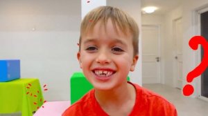 Влад и Ники Челлендж с загадочными боксами