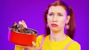 Быстрая Средняя или Медленная Скорость Еды Челлендж # Удивительные Кулинарные Лайфхаки от Bubba DO