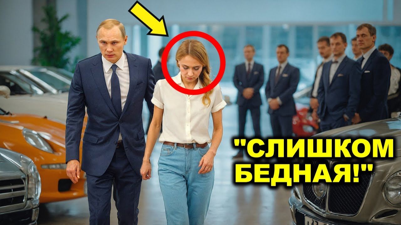 Простую женщину выгнали из автосалона, на следующий день приехал Rolls-Royce её миллиардера-мужа