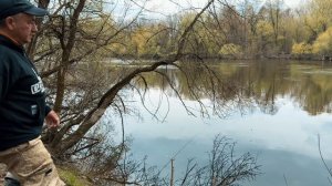 С фидером под дождем