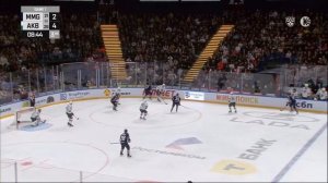 КХЛ. Металлург_Ак Барс 25.04.2026. Яшкин получает в лицо клюшкой от Минулина