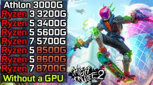 High on Life 2 | iGPUs | 3000G vs 3200G vs 3400G vs 5600G vs 5700G vs 8500G vs 8600G vs 8700G