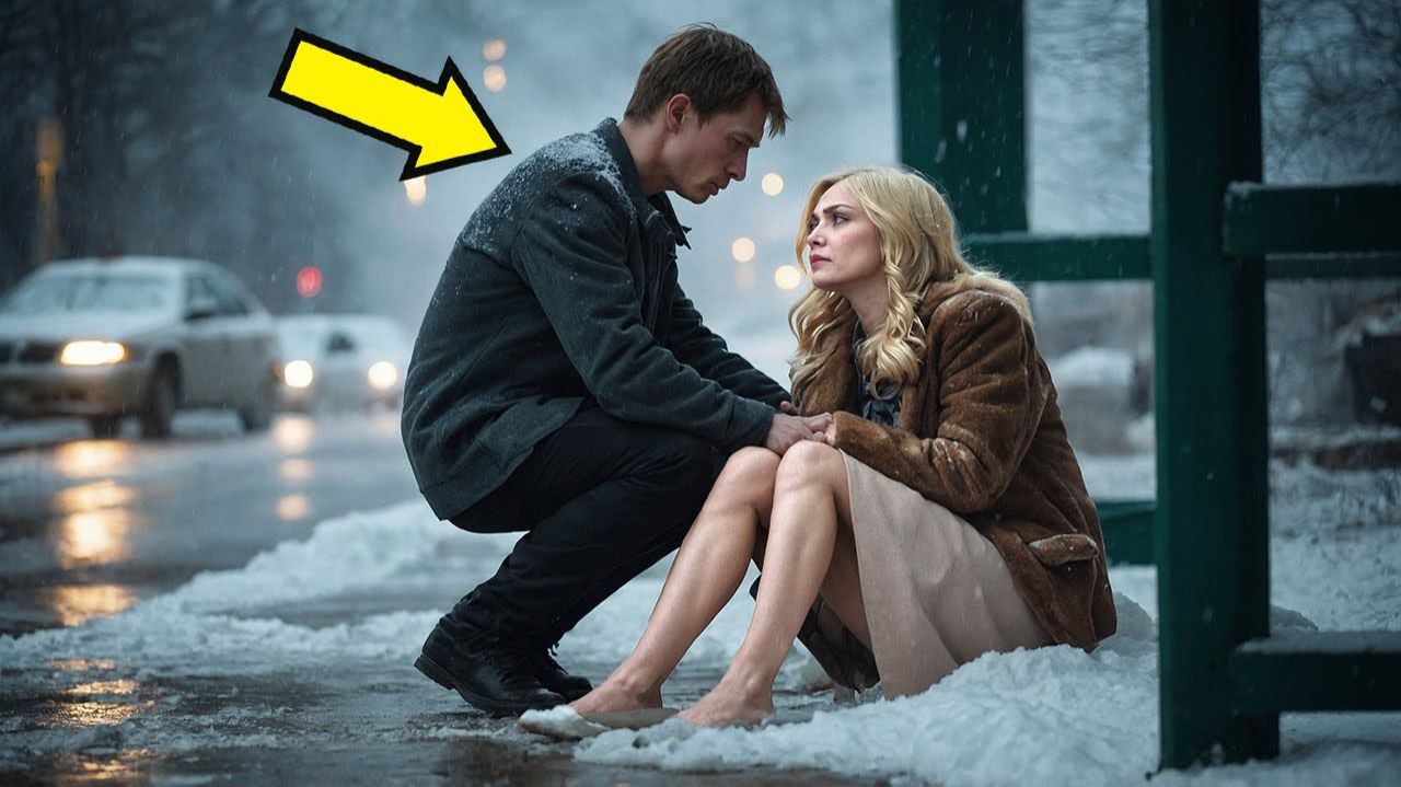 Он отдал куртку замерзающей женщине на остановке — не зная, что она была директором…