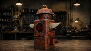 Реставрация старого ржавого фонаря