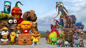 Команда Мемов Brainrot Против Команды Poppy Playtime Из Главы 5