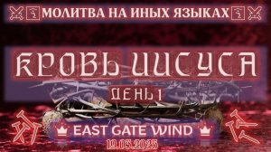 🍷🛐🍇Молитва на Иных Языках 🩸🙏🏻🩸КРОВЬ ИИСУСА📅 День 1🍷🛐🍇