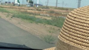 Дорога к границе Капланбек и Навои .