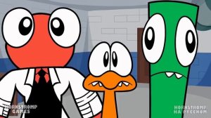 РАДУЖНЫЕ ДРУЗЬЯ - ЧАРЛЬЗ АТАКУЕТ!   Poppy Playtime Rainbow Friends - Анимации на русском