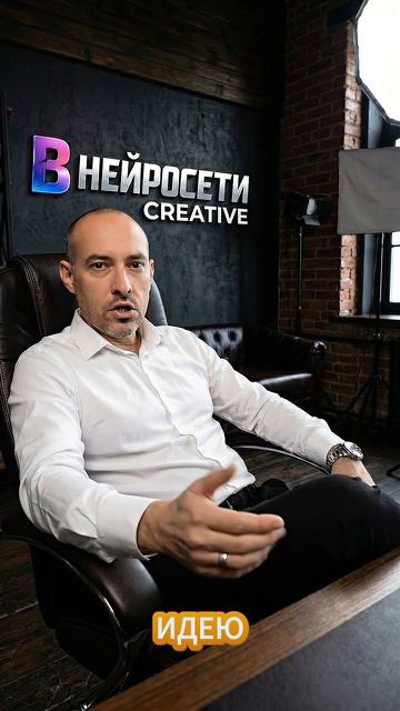 В нейросети.Креатив