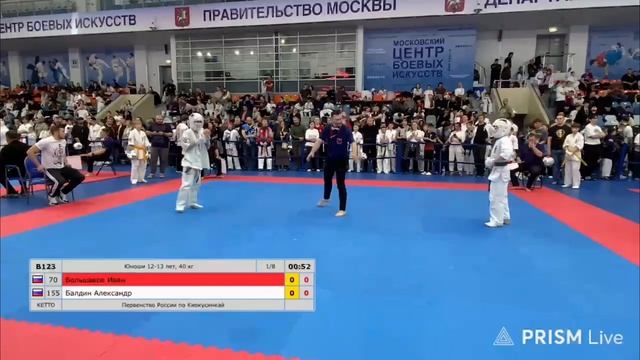 1/8 финала. Большаков Иван - Балдин Александр (Ульяновская область)