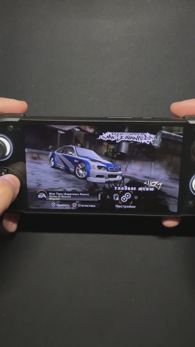 Need For Speed: Most Wanted (Retroid Pocket 6, PS2, NetherSX2 Turnip) #retroid #nfs #ps2