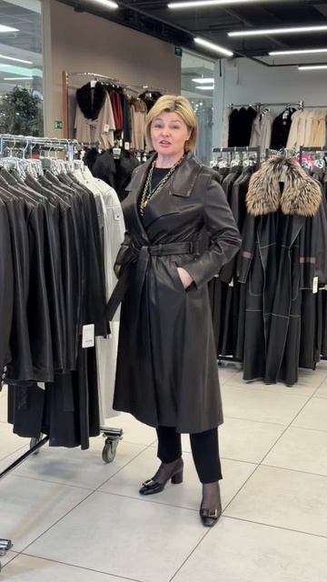 КОЛЛЕКЦИЯ ПЛАЩЕЙ ИЗ НАТУРАЛЬНОЙ ИТАЛЬЯНСКОЙ КОЖИ. 79900р‼️