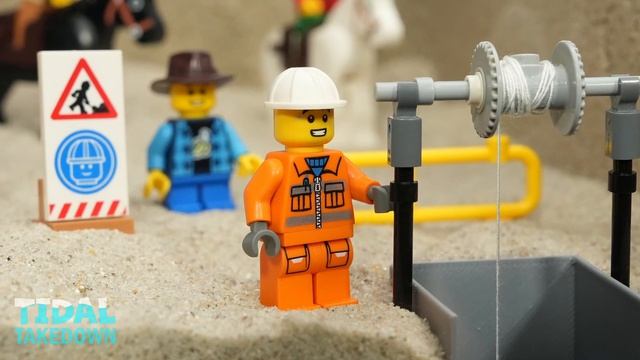 02. Trapped in Lego City Sewers- Tsunami Dam Breach Experiment смотреть онлайн