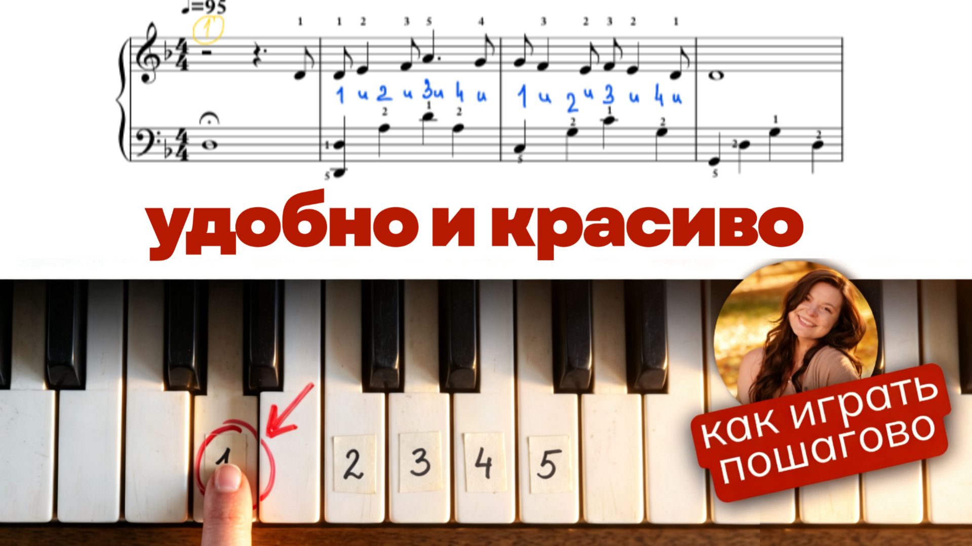 Wicked Game - ЛЕГКИЕ НОТЫ на фортепиано | МЕДЛЕННЫЙ разбор для начинающих