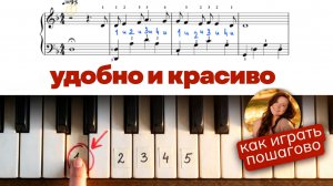 Wicked Game - ЛЕГКИЕ НОТЫ на фортепиано | МЕДЛЕННЫЙ разбор для начинающих